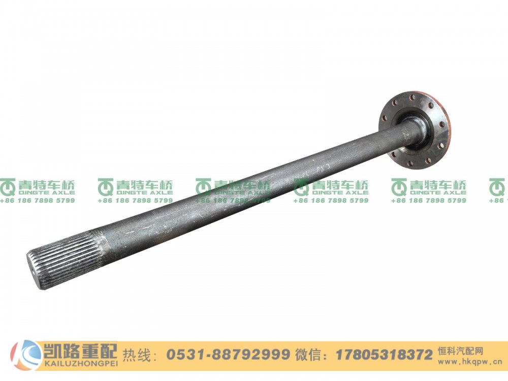 山東凱路青特車(chē)橋QT459SH23-2403081_A.A_半軸QT459Y雙橋