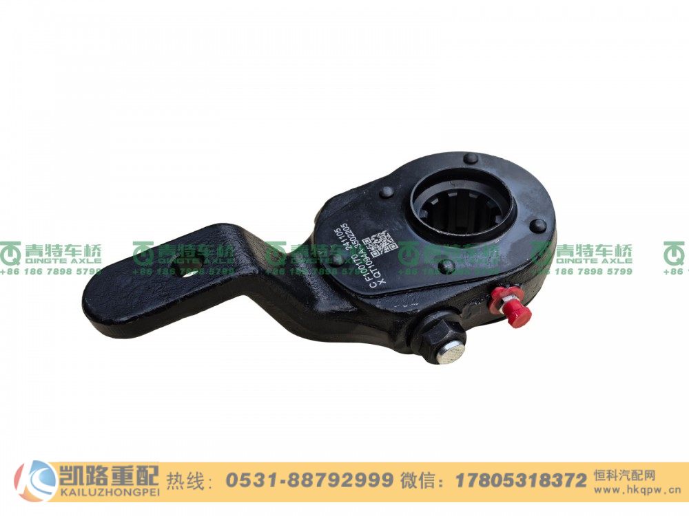 山东凯路青特车桥QT1094A-3502205_A.A_左调整臂轻卡