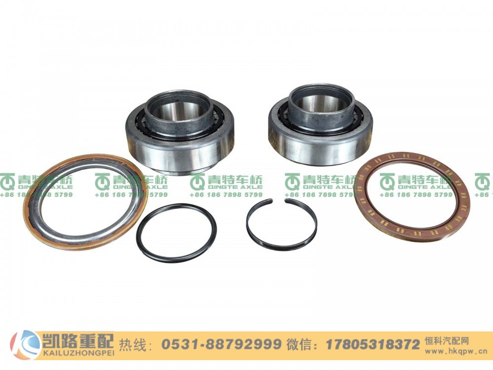 山東凱路青特車橋QT50CQ360-3103500 前輪轂軸承單元-FAGQT50前轉(zhuǎn)向橋