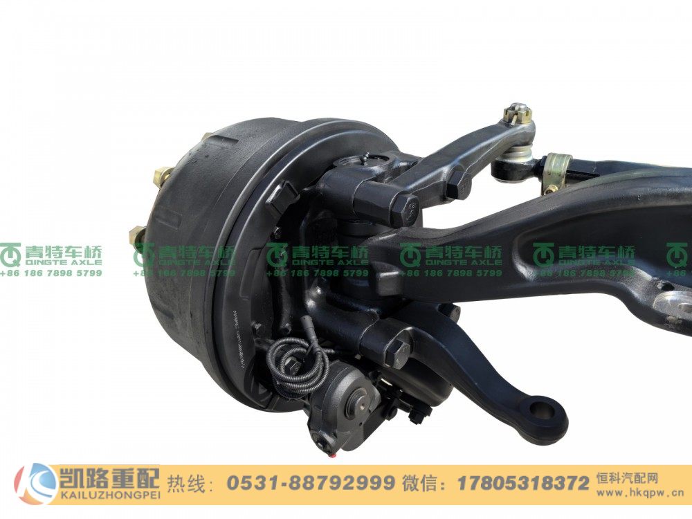 DZ95319380570,前桥总成,山东凯路汽车零部件制造有限公司