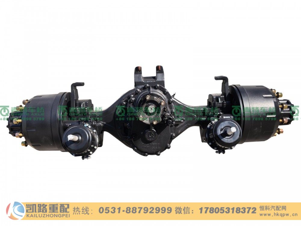 山东凯路青特车桥QT440Y2917-2500000_A.A_中桥总成QT440Y双桥