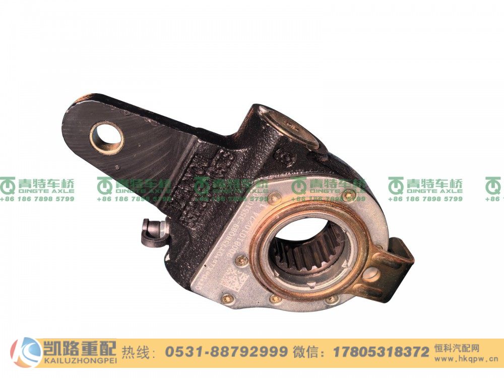 山东凯路青特车桥QT75BQ89-3551010_B.A_前自动调整臂(QVI11-00)QT75前转向桥