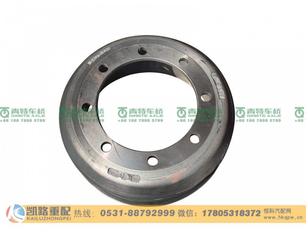 山東凱路青特車橋QT410D1-3502161_A.A_后制動鼓輕卡