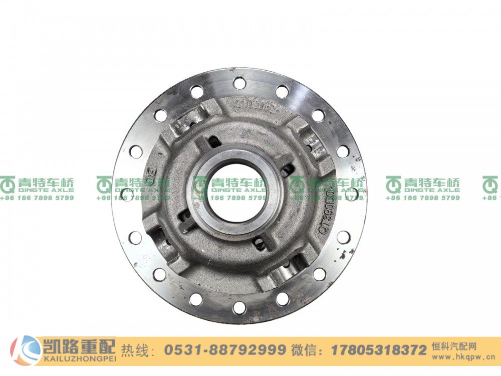 山东凯路青特车桥QT390D0-2403012_A.A_差速器右壳QT390D后桥