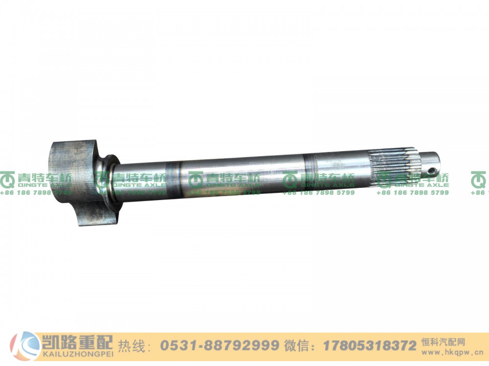 山东凯路青特车桥QT440SN30-3502112_后制动凸轮轴QT398S双桥