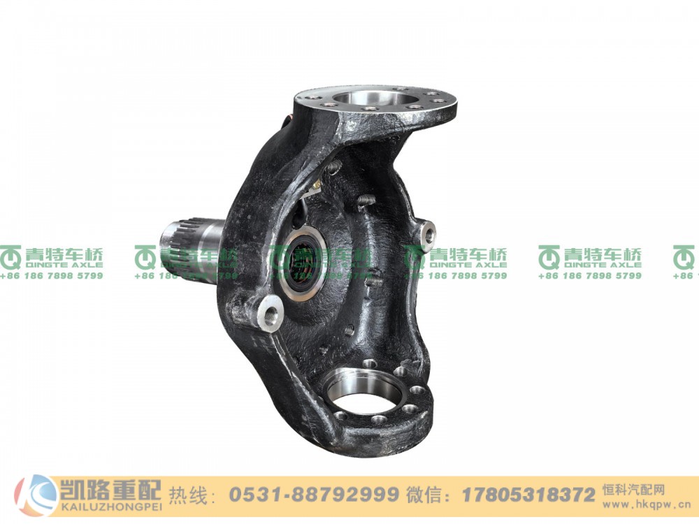 QT205Q5-2304010,转向节,山东凯路汽车零部件制造有限公司