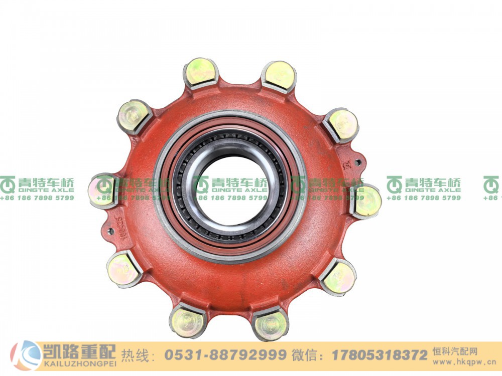 山东凯路·青特车桥QT205Q5-3103000_D.A_前轮毂总成QT205Q前转向驱动桥