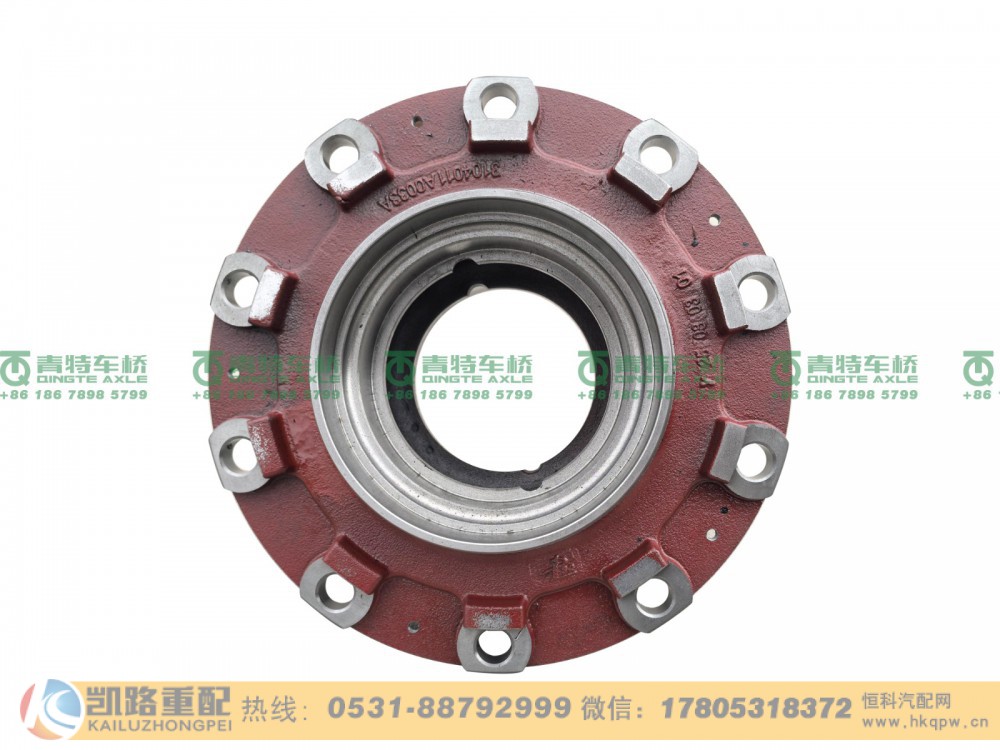 山东凯路·青特车桥3104011A0033A_后轮毂蓬翔QL350桥
