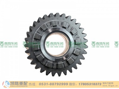 QT233S1-2502120,主动圆柱齿轮,山东凯路汽车零部件制造有限公司