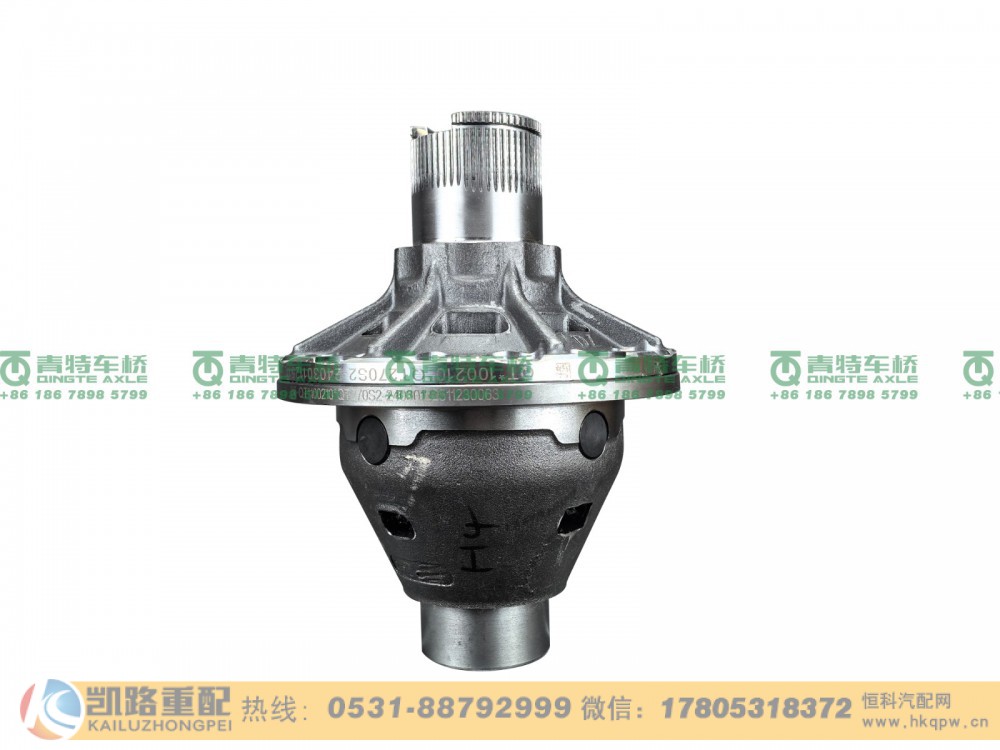 山东凯路青特车桥QT270S2-2403000_A.A_差速器总成QT270S双桥