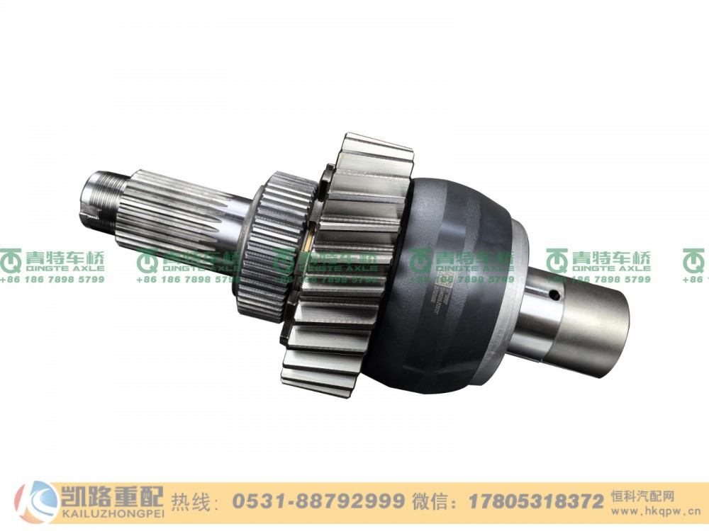 山东凯路青特车桥QT440Y1-2502040_A.A_前贯总成QT440SH双桥