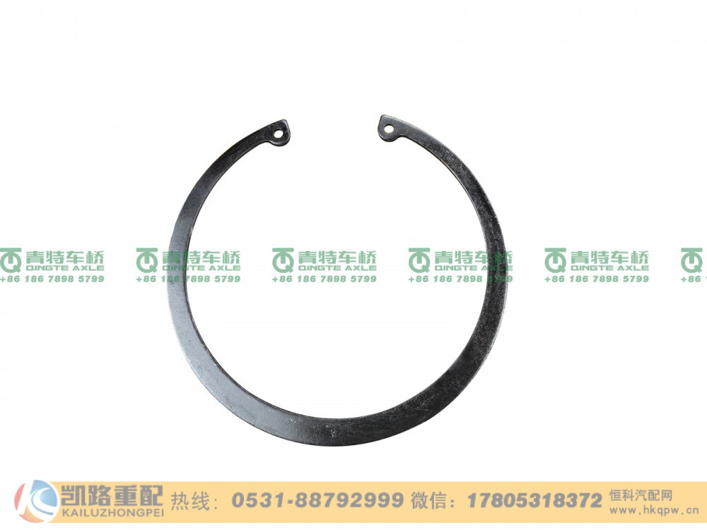 山东凯路青特车桥Q430135_A.A_孔用弹性挡圈QT185D单桥