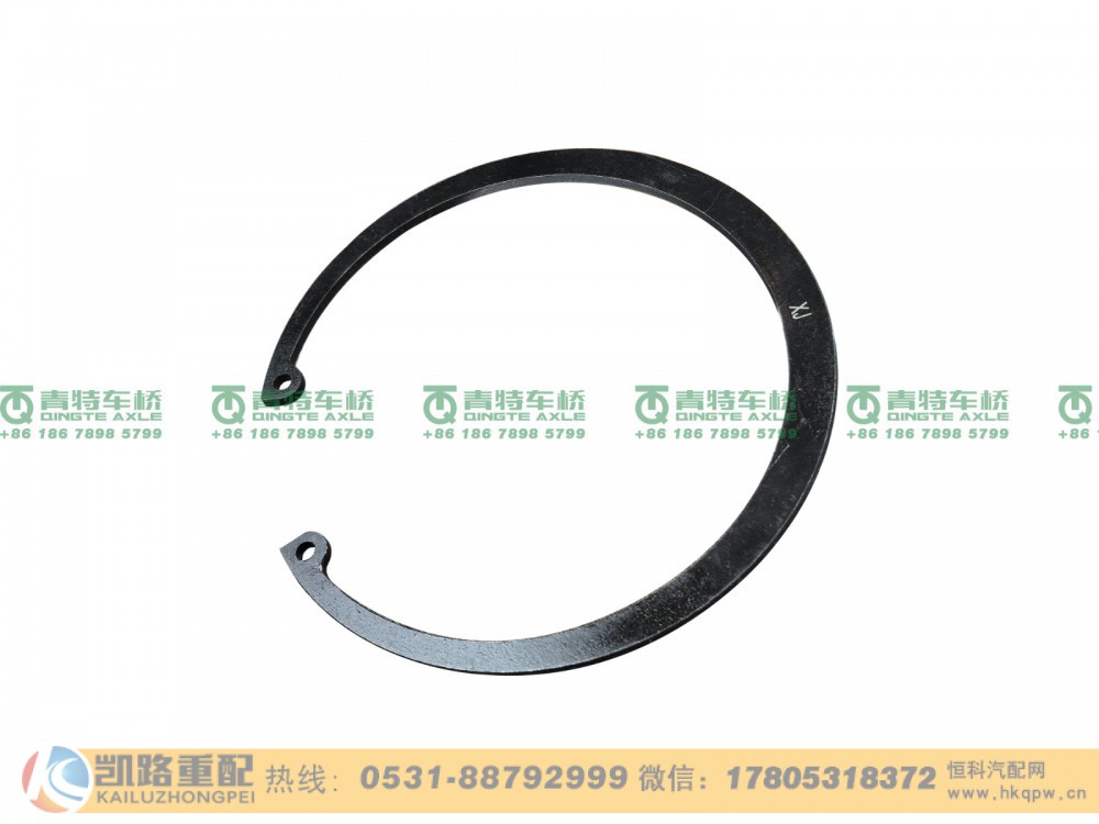 山东凯路青特车桥Q430135_A.A_孔用弹性挡圈QT185D单桥图3