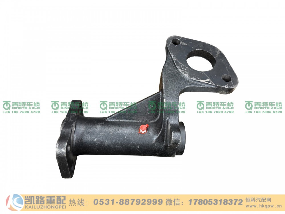 山东凯路青特车桥QT390D0-3502150_A.A_后左气室支架总成	QT390D后桥