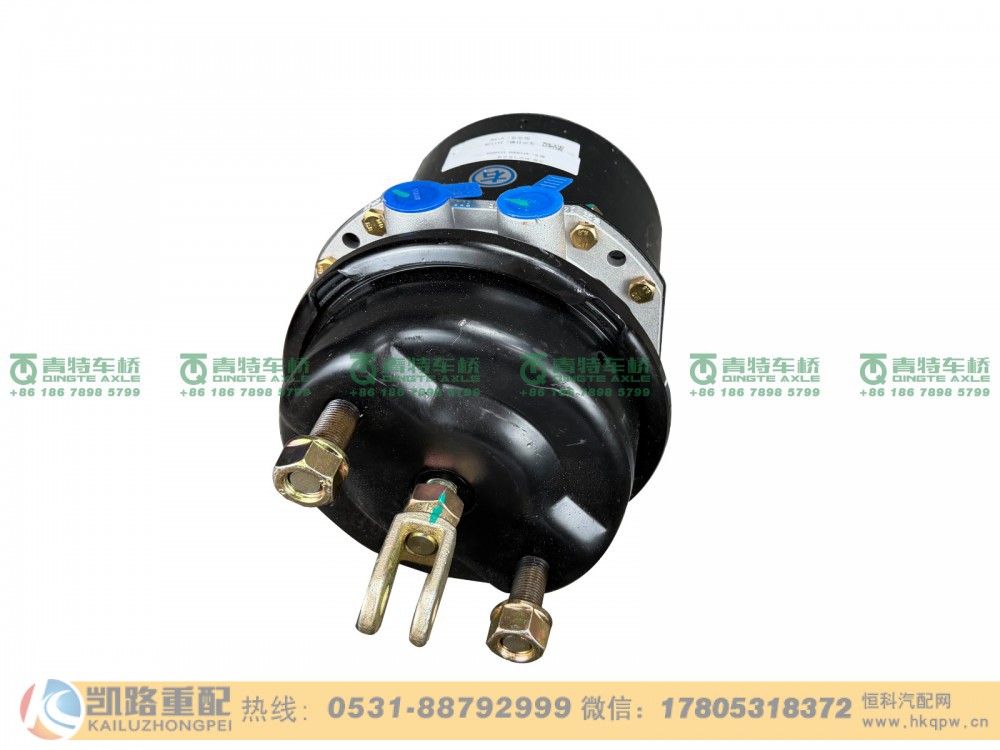 山东凯路青特车桥QT390D0-3530020_A.A_后右弹簧制动气室总成QT368D单桥