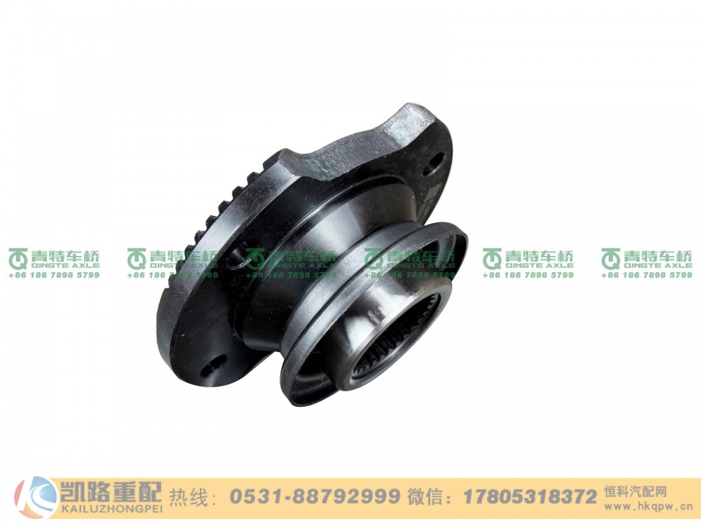 山东凯路·青特车桥QT368D0-2402060_A.A_突缘总成QT368D单桥