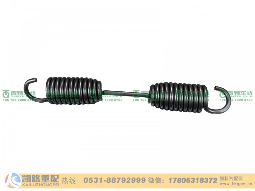 山东凯路青特车桥QT385DH0-3502064_A.A_回位弹簧QT368D单桥