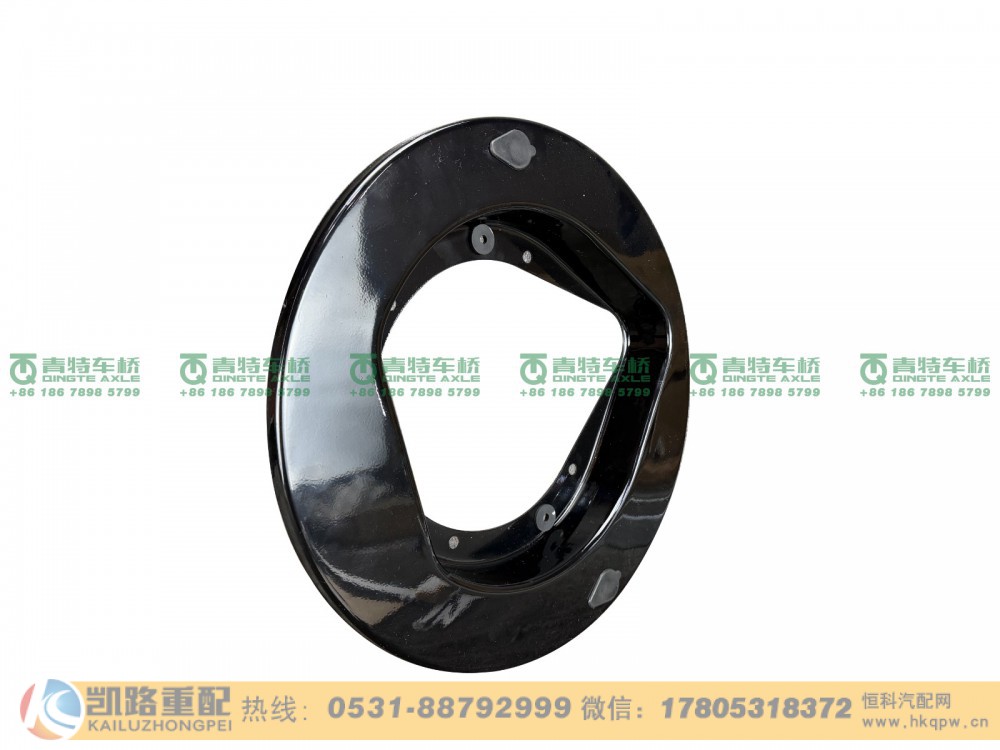 山东凯路青特车桥QT385DH0-3502131_挡尘盘QT368D单桥