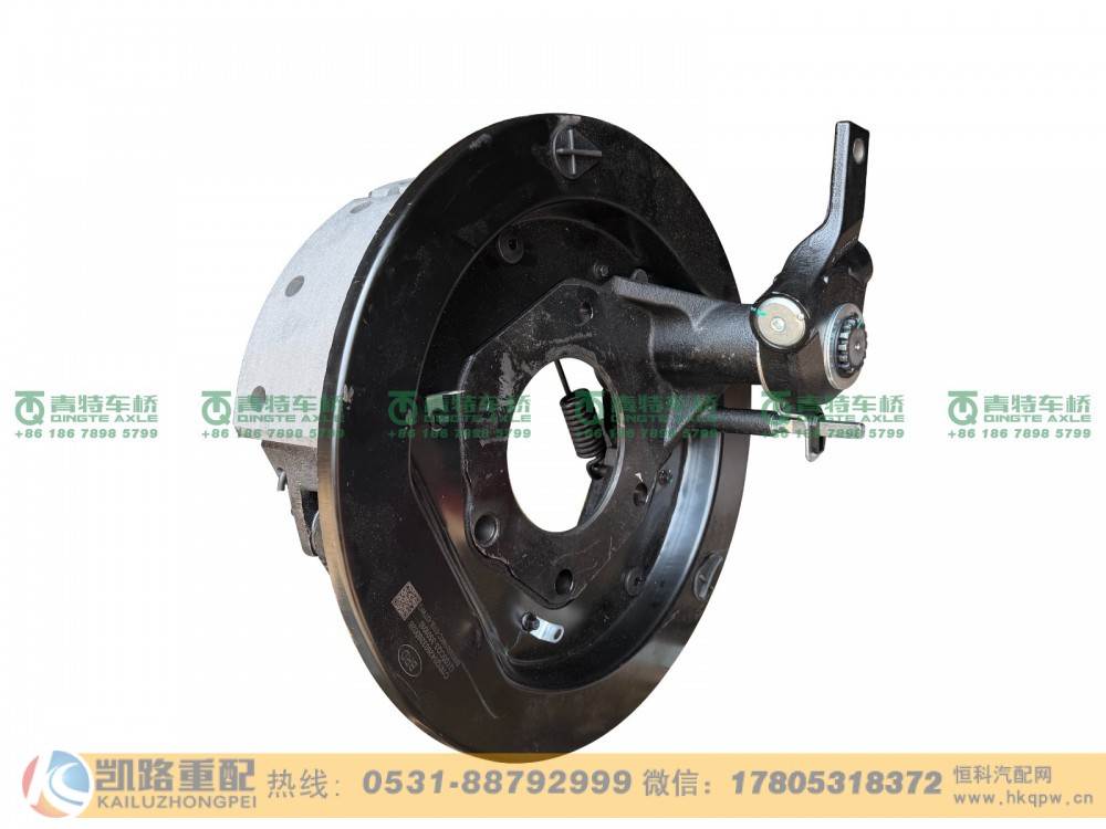 山东凯路青特车桥QT05CQ3-3501010_C.A_左制动器_G032000000003A1857QT05CQ支承桥