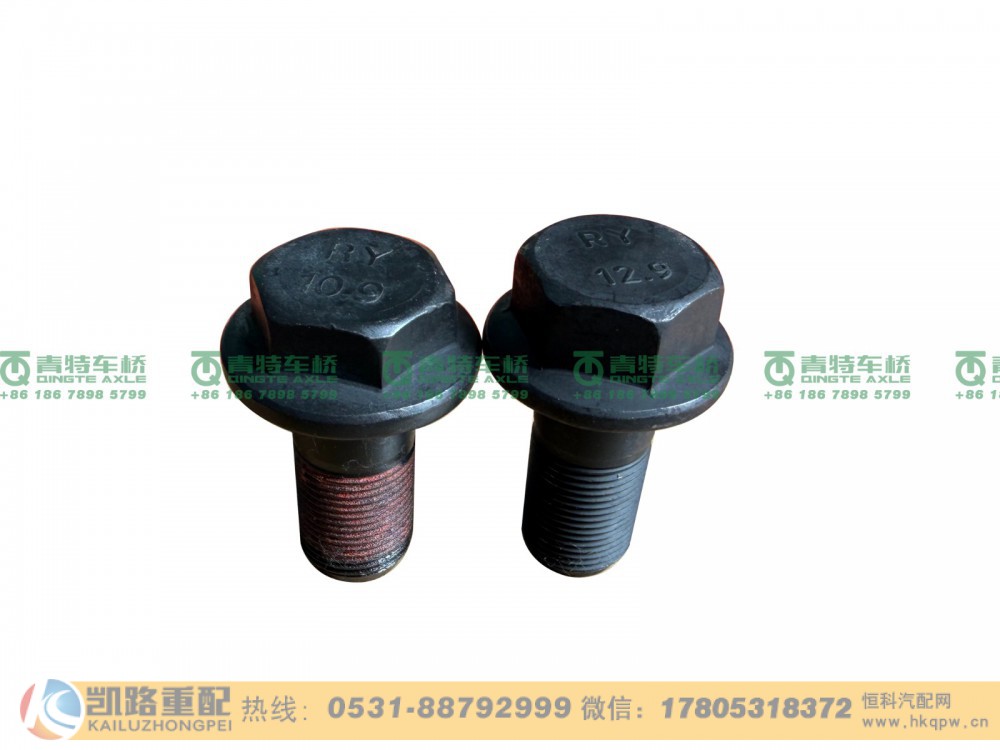 山东凯路青特车桥2402063D1HB1_盆角齿螺栓蓬翔