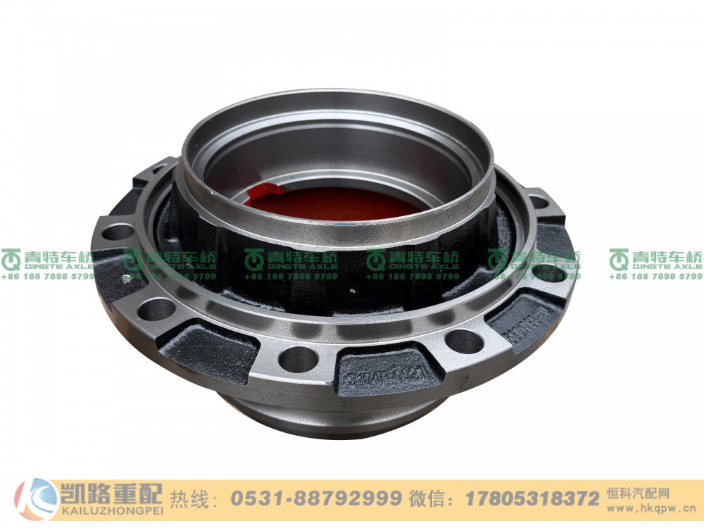 山东凯路青特车桥5801768140_3104P-0021 后轮毂红岩H8B