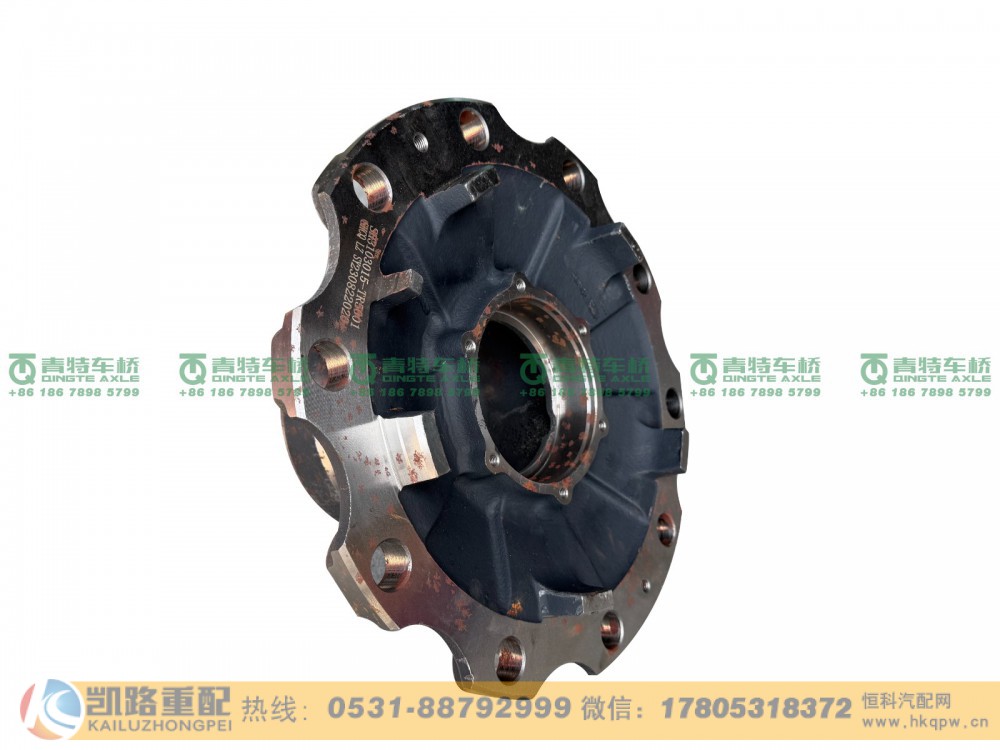 山东凯路青特车桥SH3103015-TR5001_前轮毂三环5T