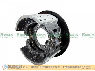 山东凯路青特车桥QT440SN9-3552010_A.A_左制动器带磨损报警线总成_H424001016PA0_QT485DM单桥图3