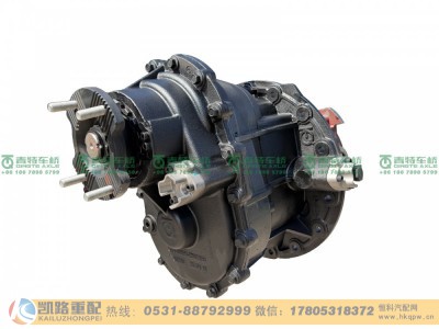 山东凯路青特车桥QT440SH222-2502000_D.A_主减速器总成(5.571)_EZ710004000014_QT440SH双桥图2