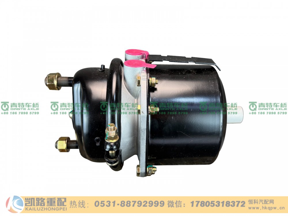山东凯路青特车桥QT469S136-3530040_F.A_中右气室总成_H624000000115_QT440SN双桥
