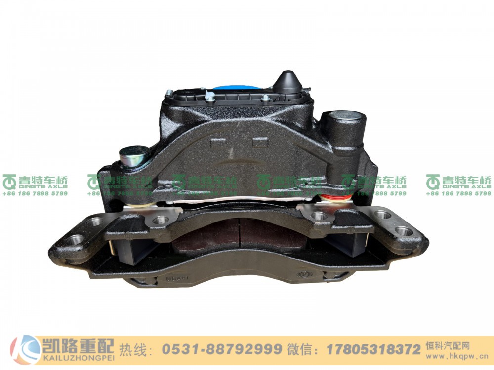 山东凯路青特车桥QT485D6-3502200_A.A_右制动钳总成QT440SN双桥图2