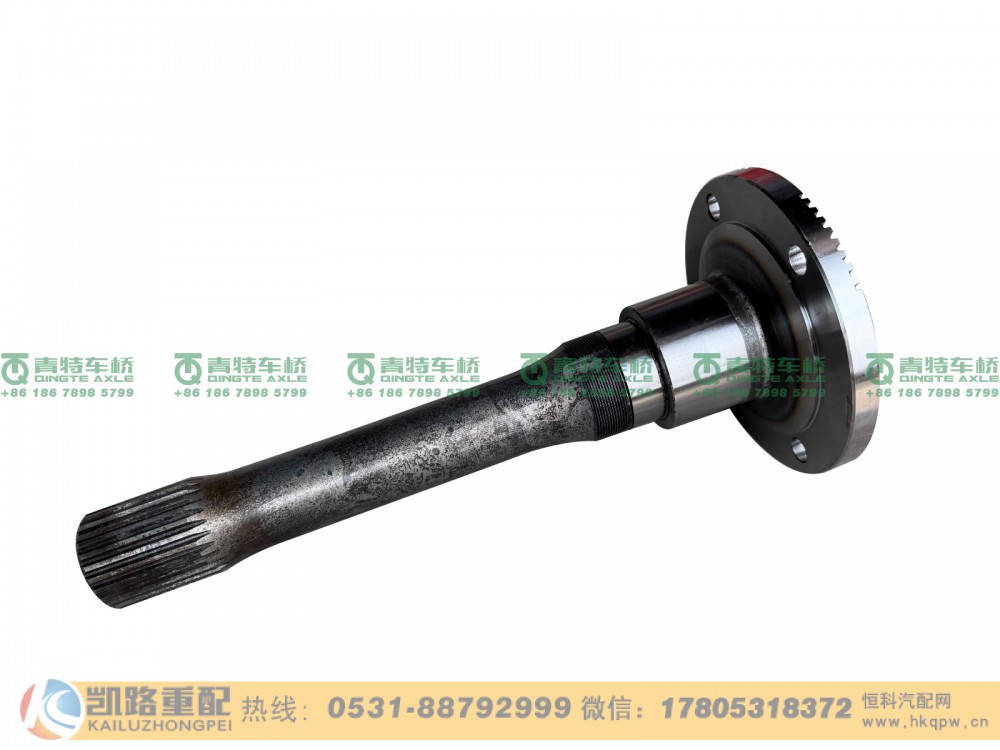 山东凯路青特车桥DZ9112320179_贯通轴+HDZ425桥