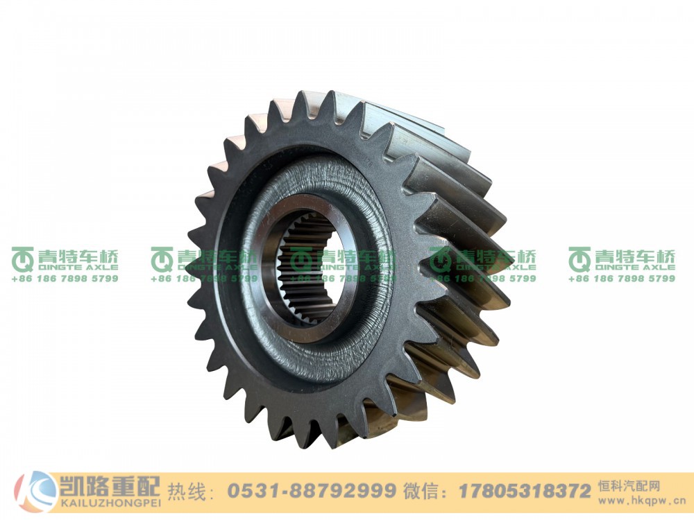 QT459Y20-2502108,从动圆柱齿轮,山东凯路汽车零部件制造有限公司