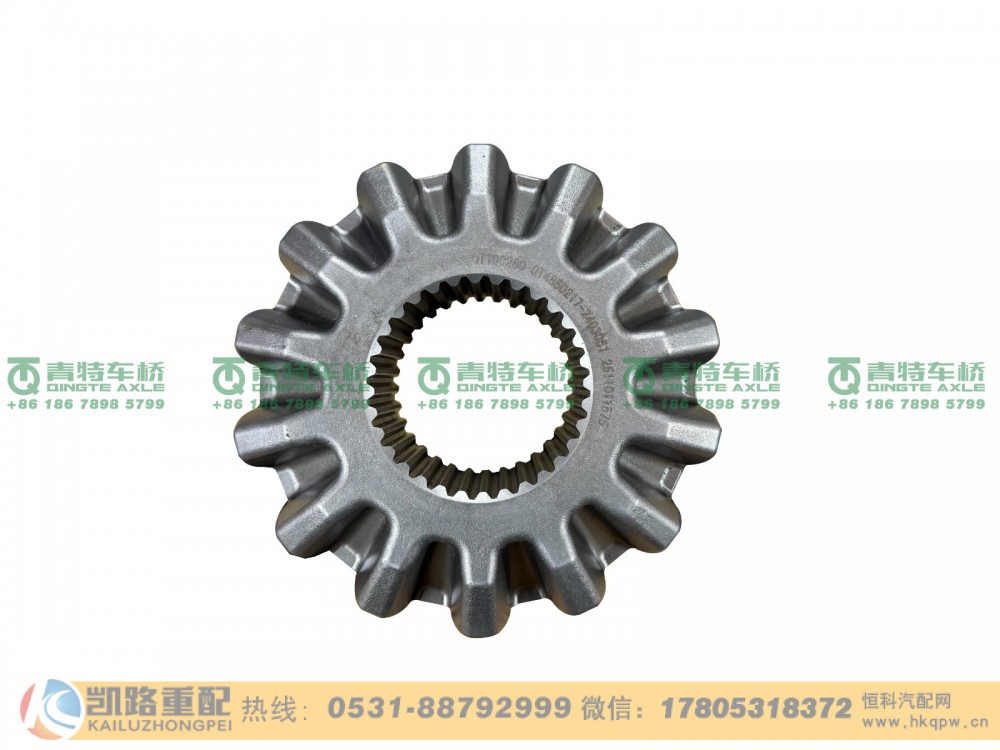 QT485D217-2403051,半轴齿轮,山东凯路汽车零部件制造有限公司