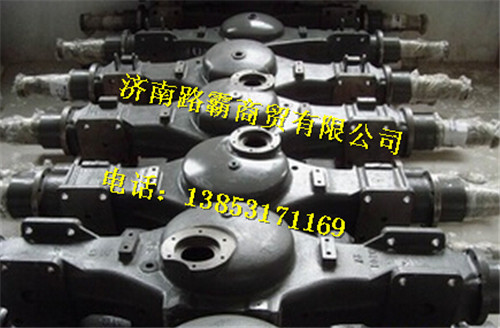 重汽金王子ST16中桥壳总成(1850,双列贯通轴轴承用)