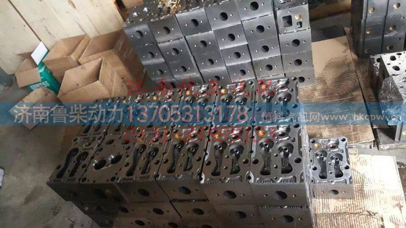 AZ1096040028,重汽两气门发动机气缸盖总成, 济南鲁柴动力商贸有限公司