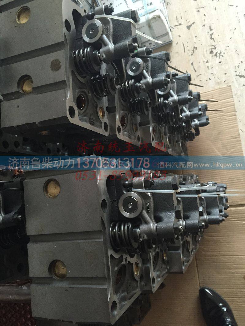 61560040040A,重汽欧二两气门发动机气缸盖总成, 济南鲁柴动力商贸有限公司