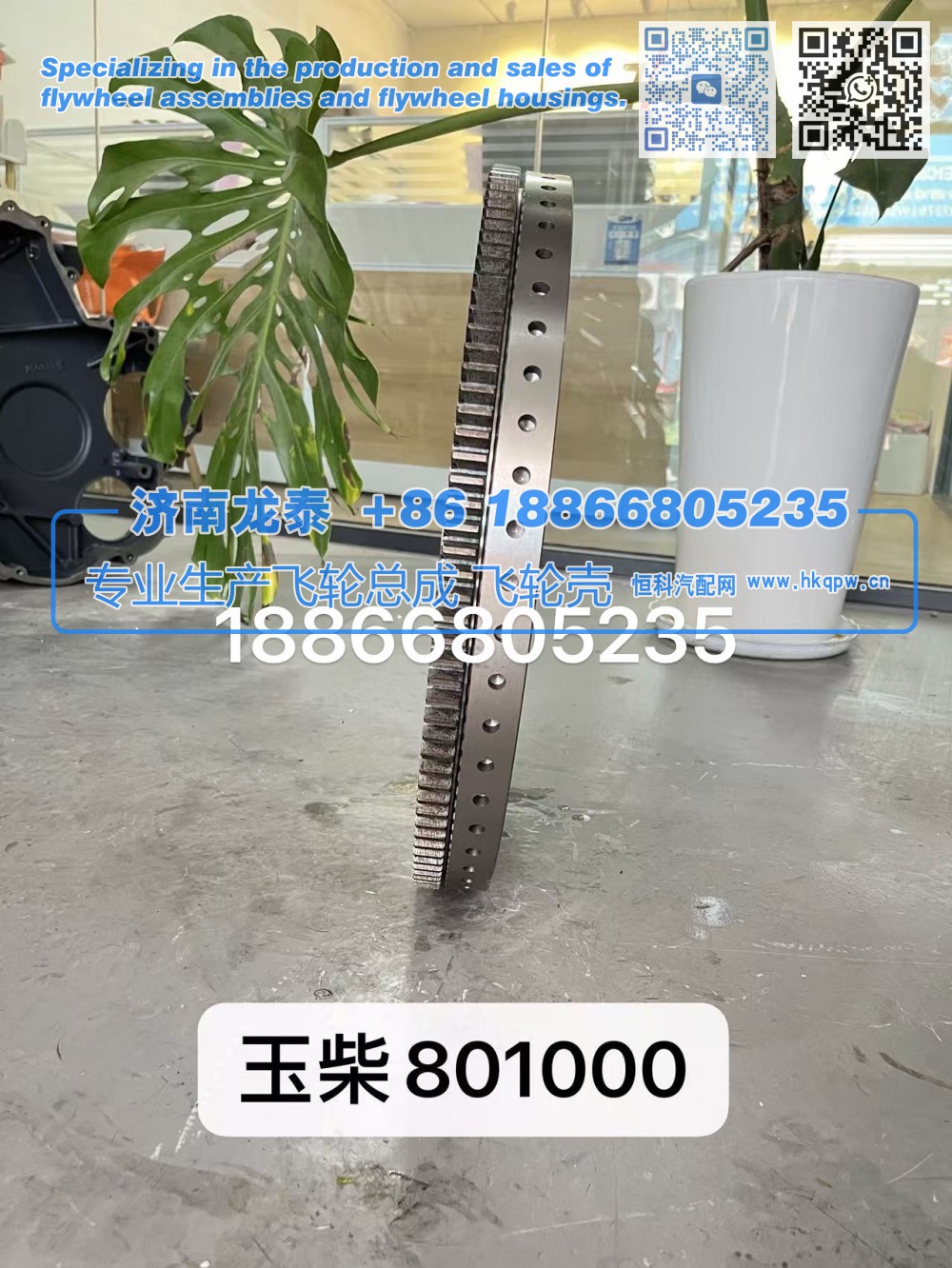 玉柴801000飞轮总成【专业生产销售飞轮总成 飞轮壳 支持定制】济南龙泰/801000