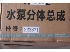 SR3871,水泵分体总成,济南隆强汽车配件有限公司
