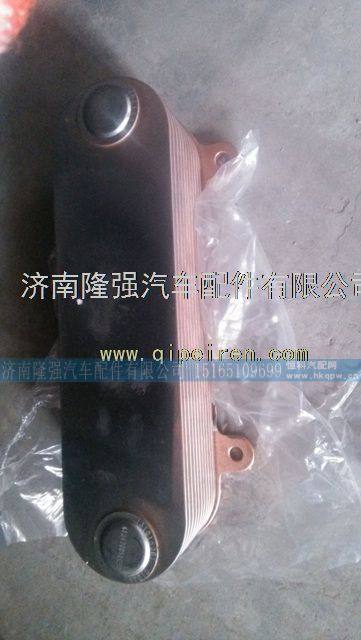 潍柴WP12发动机机油冷却器芯 图1