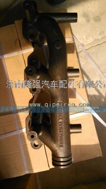 重汽亲人EGR两气门发动机前排气歧管总成价格 图1