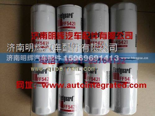 FF5421,重汽豪沃（HOWO）轻卡配件燃油滤清器,济南明辉汽车配件有限公司