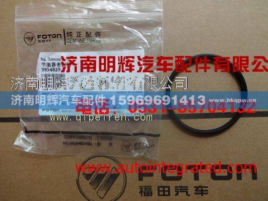 3954829,重汽豪沃轻卡配件节温器密封圈,济南明辉汽车配件有限公司