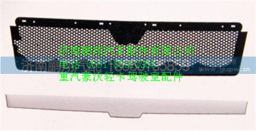 LG1612110022,汽HOWO轻卡中体面罩装饰网,济南鹏翔汽车配件有限公司