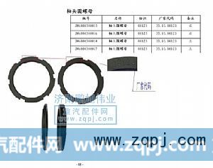 ,轴头圆螺母（Nut）,济南鹏旭伟业重汽配件销售公司