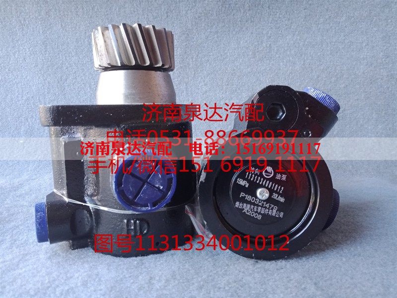1131334001012,轉(zhuǎn)向助力泵,濟(jì)南泉達(dá)汽配有限公司