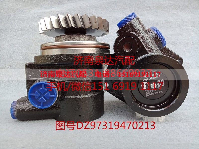 DZ97319470213,轉(zhuǎn)向助力泵,濟(jì)南泉達(dá)汽配有限公司
