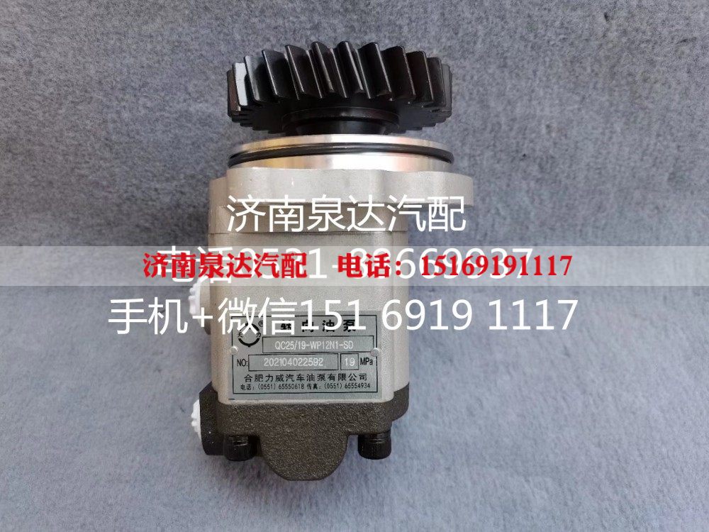 QC25/19-WP12N1-SD,转向助力泵,济南泉达汽配有限公司