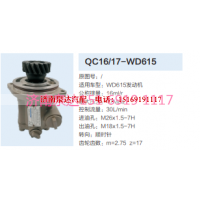 QC16/17-WD615,動(dòng)力轉(zhuǎn)向齒輪泵,濟(jì)南泉達(dá)汽配有限公司