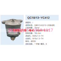 QC18/13-YC412,动力转向齿轮泵,济南泉达汽配有限公司