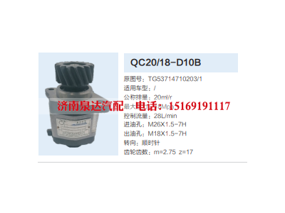 TG53714710203/1,齿轮泵,济南泉达汽配有限公司